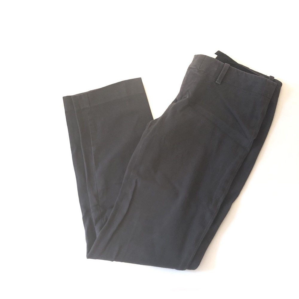 Gap Womens True Straight Pants Black Gray Size 2P